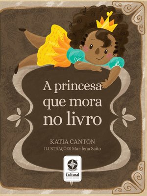 cover image of A princesa que mora no livro